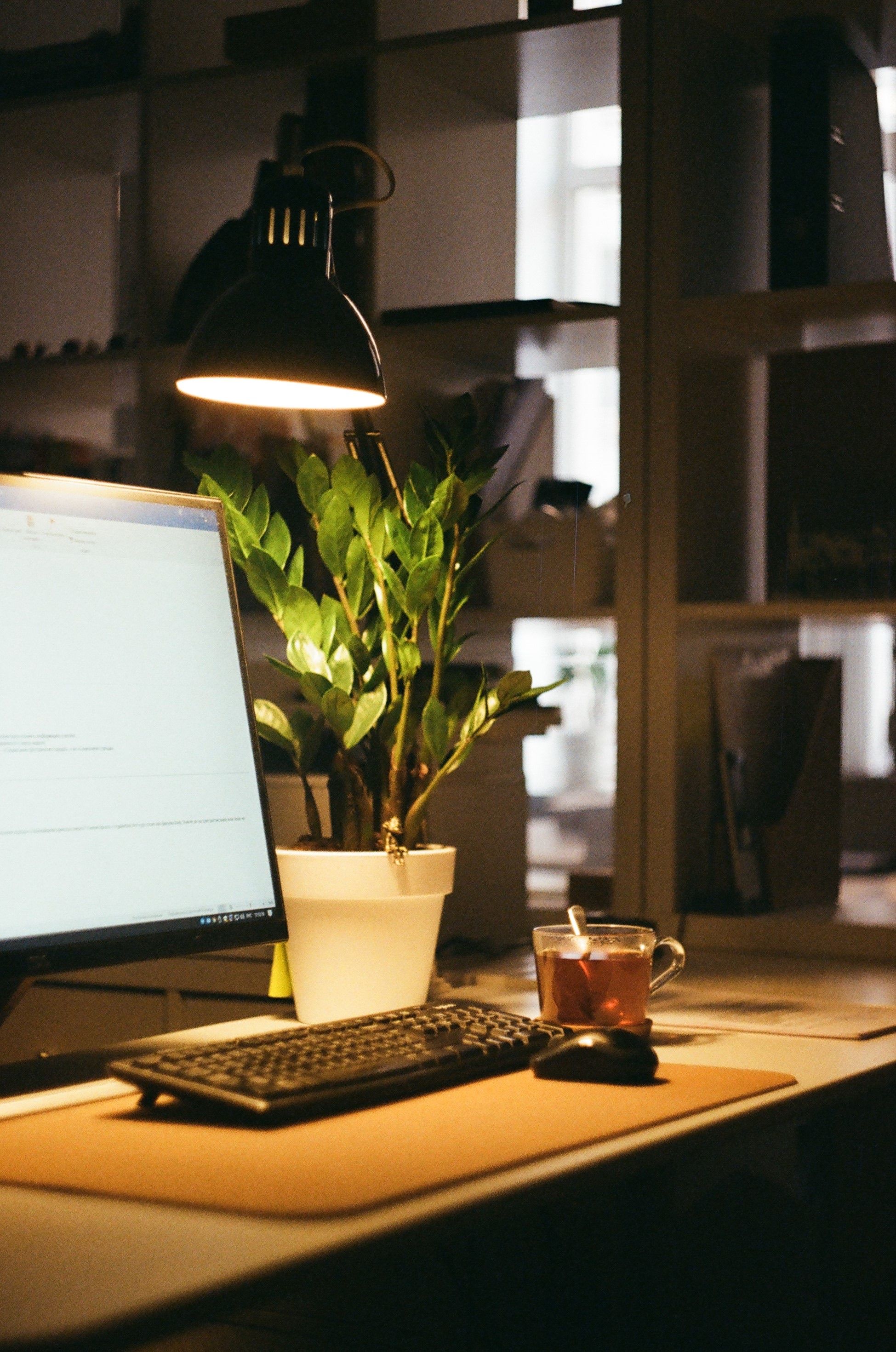 Elegant corporate workspace
